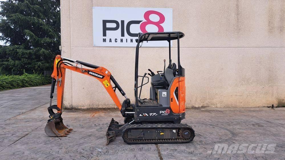 Doosan DX 17 Miniescavadeiras