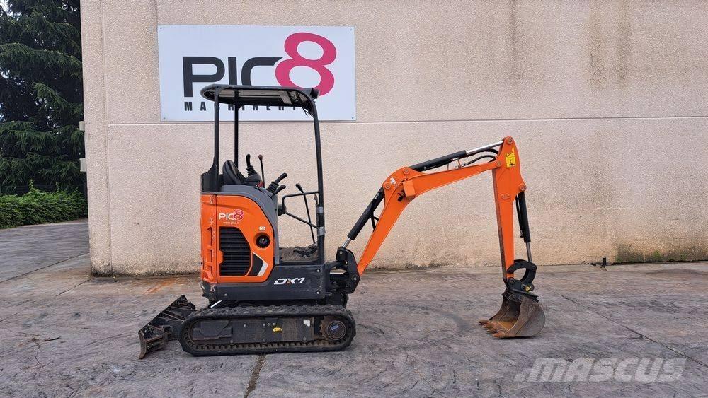 Doosan DX 17 Miniescavadeiras