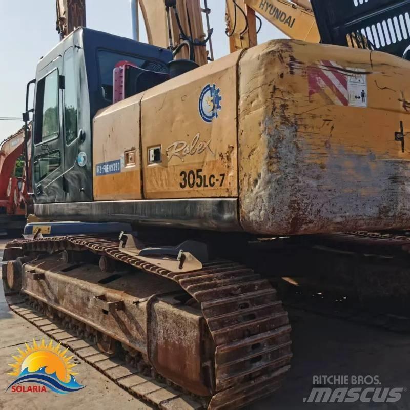 Hyundai 305lc-7 Escavadeiras de esteiras