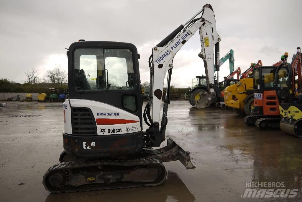 Bobcat E 26 Miniescavadeiras