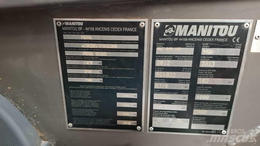Manitou MLT 840-137 Manipulador telescópico