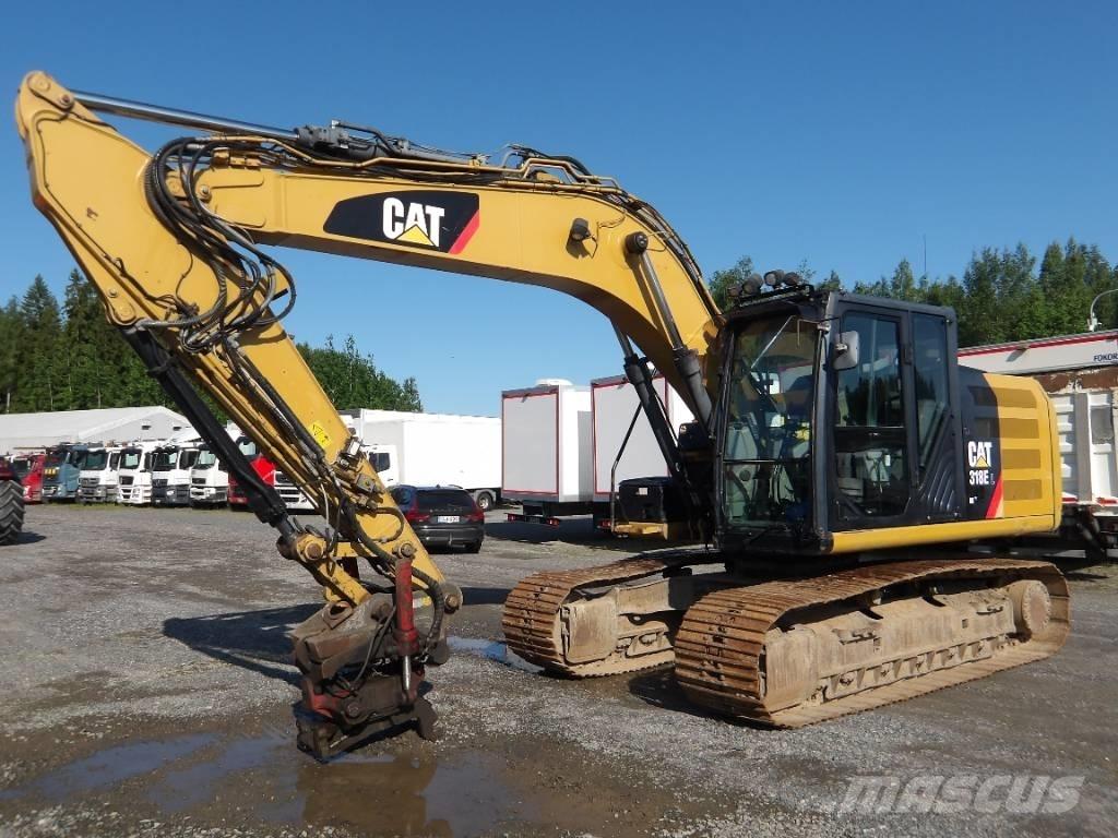 CAT 318 E L Escavadeiras de esteiras