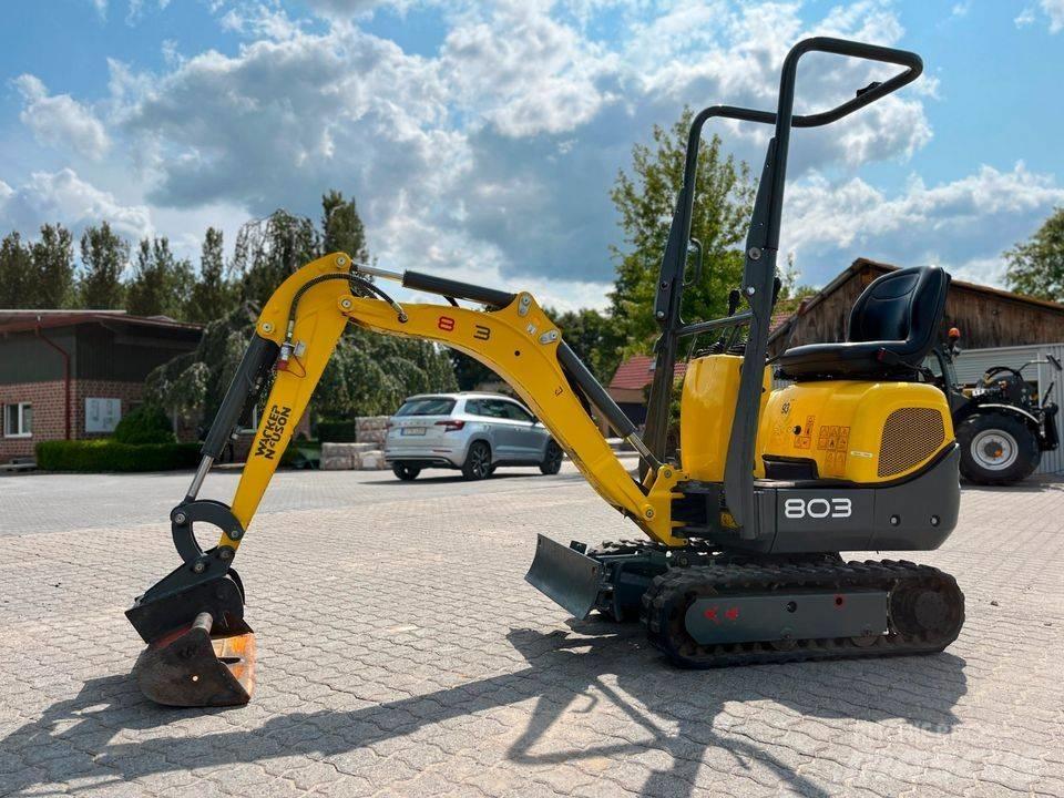 Wacker Neuson 803 Escavadeiras de esteiras