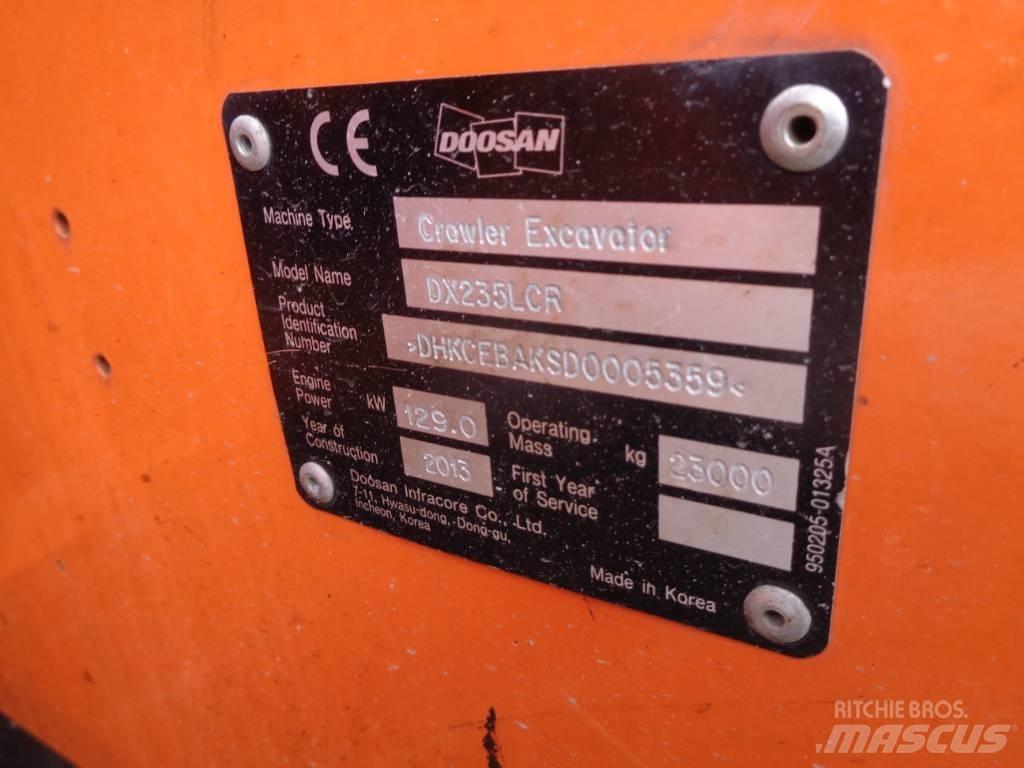 Doosan 235 LCR Escavadeiras de esteiras