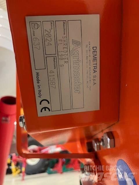 Agrimaster FL 190 S Gadanheiras e cortadores de folhas para pastos