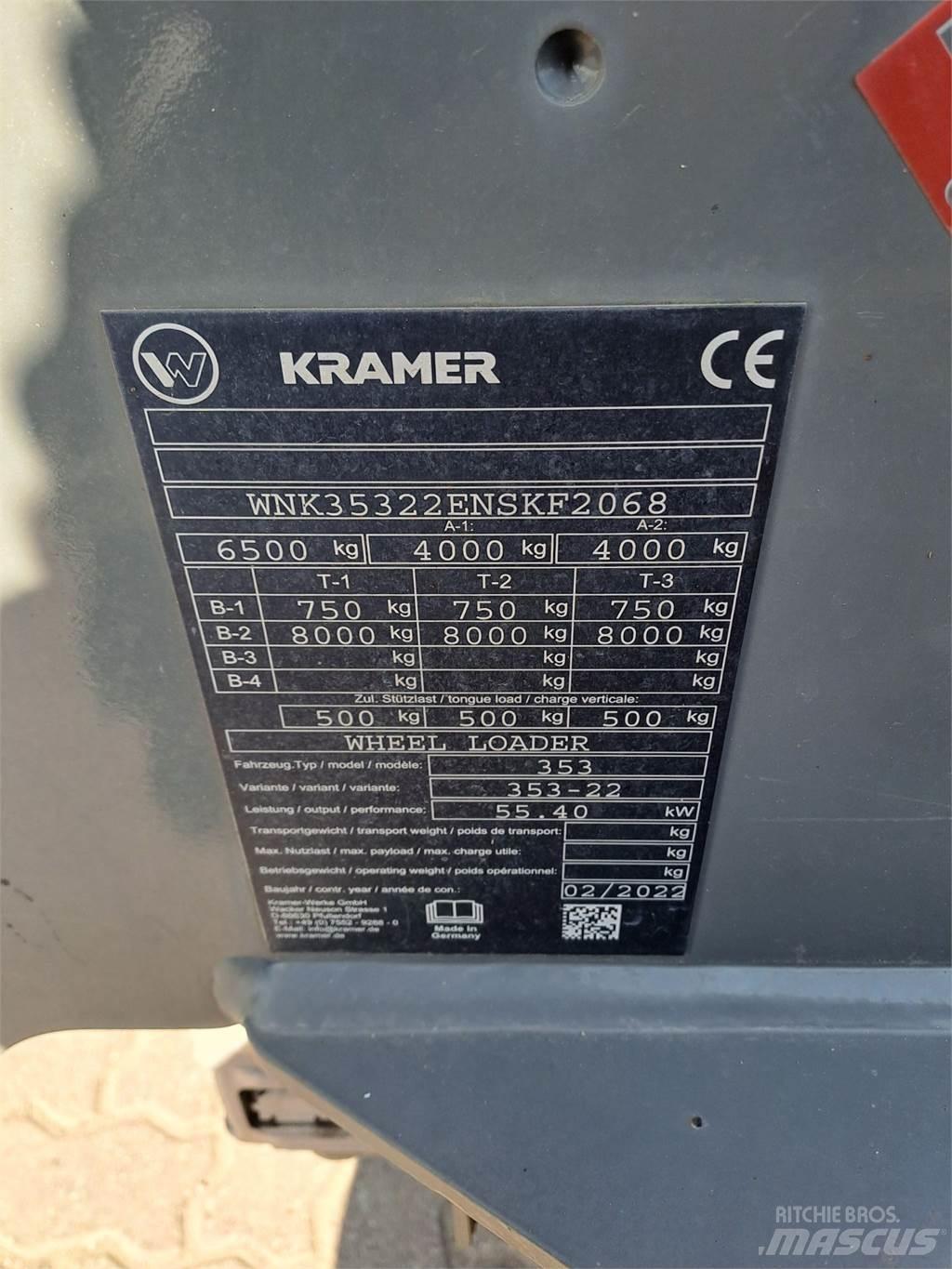 Kramer 5085 Carregadeiras de rodas