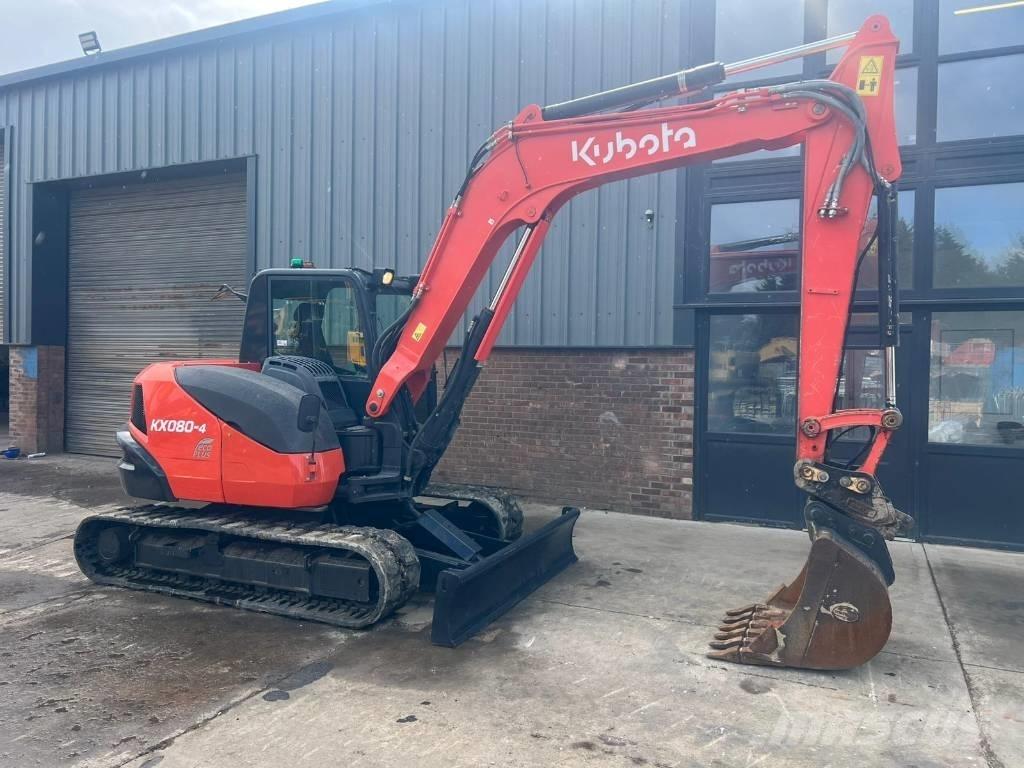 Kubota KX 080-4 Miniescavadeiras