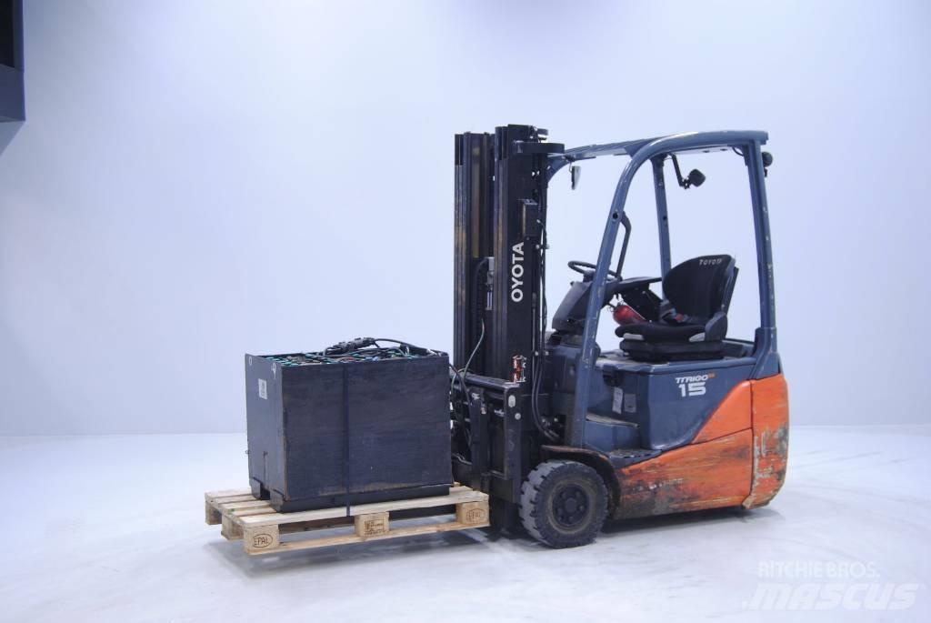 Toyota 8FBE15T Empilhadores eléctricos