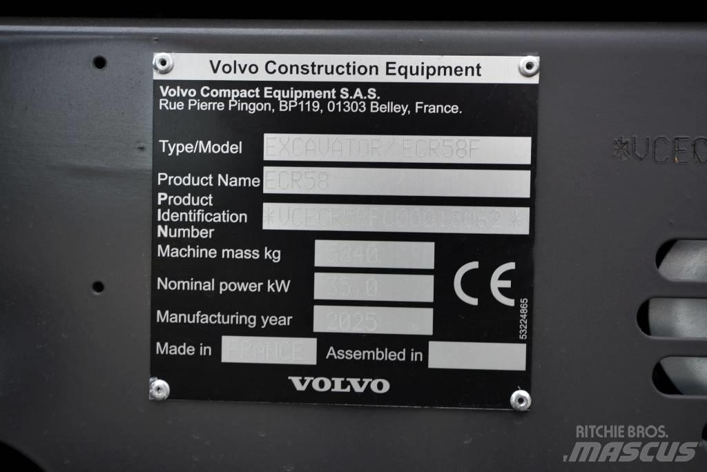 Volvo ECR 58 F Miniescavadeiras
