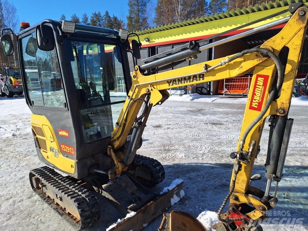 Yanmar SV 18 Miniescavadeiras