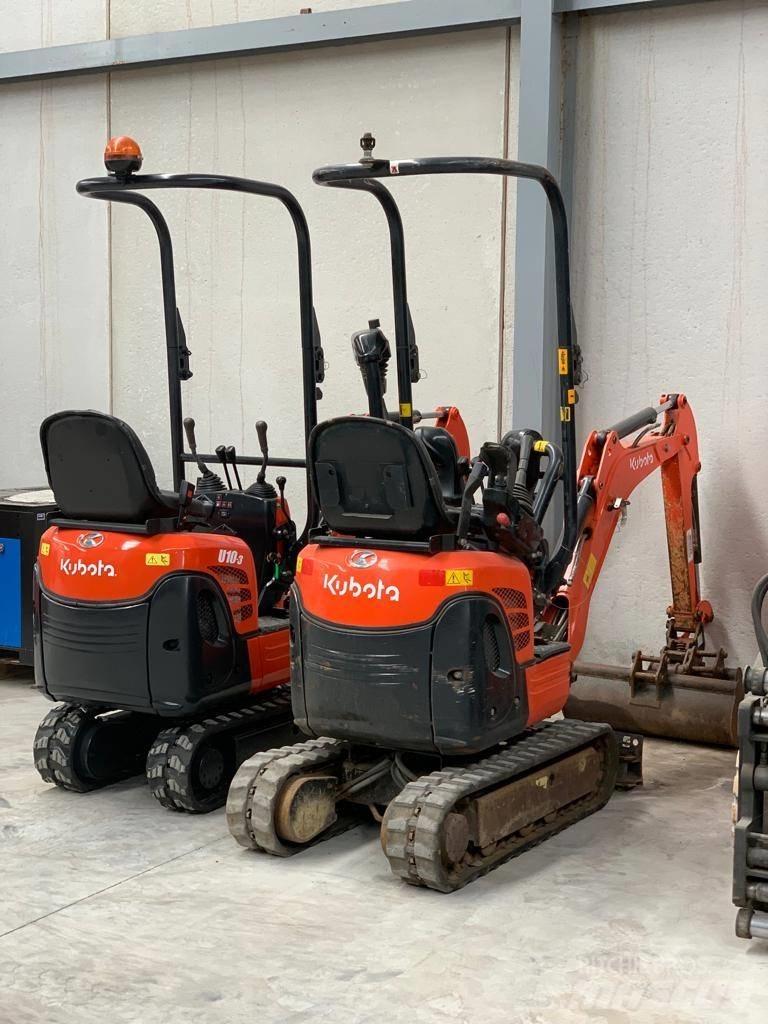 Kubota U 10 Miniescavadeiras