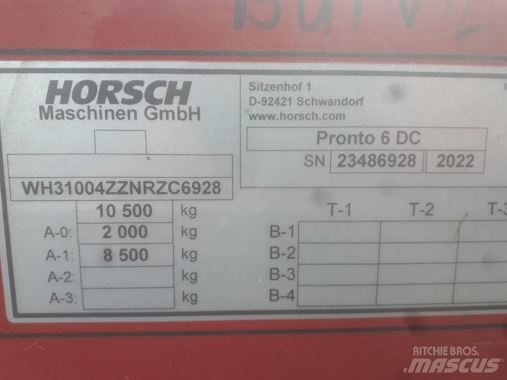 Horsch Pronto 6 DC Perfuradoras