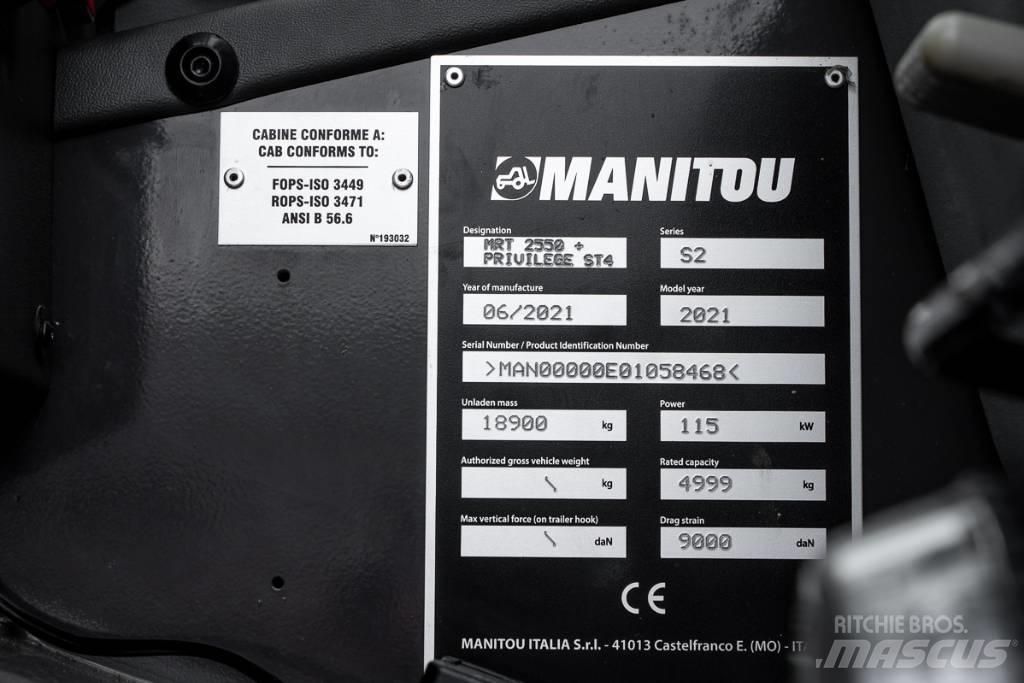 Manitou MRT 2550+ Manipulador telescópico