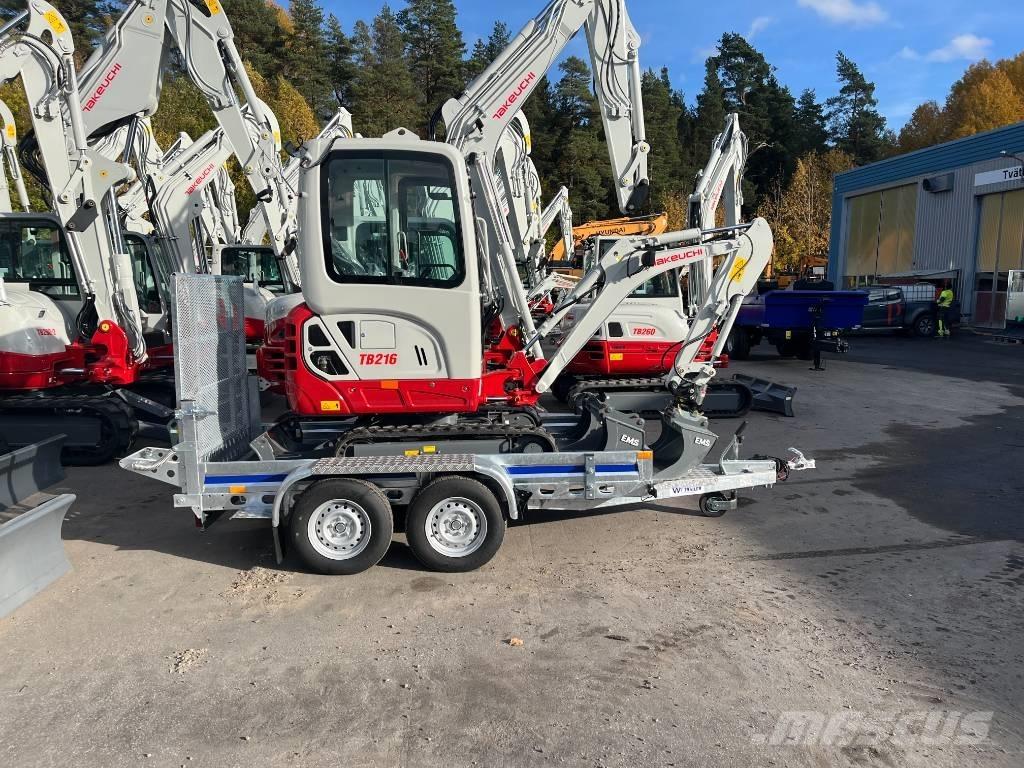 Takeuchi TB 216A Miniescavadeiras