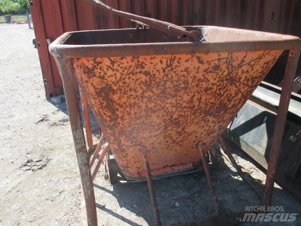  Betonspand 1000 Ltr. Acessórios de betonagem