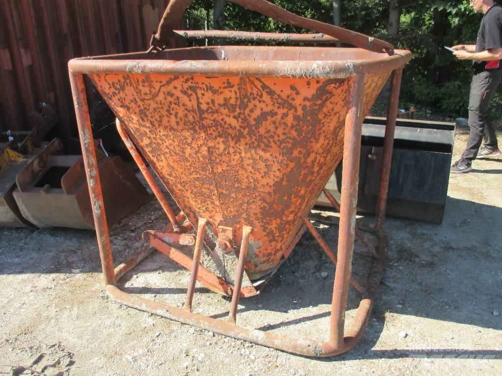  Betonspand 1000 Ltr. Acessórios de betonagem