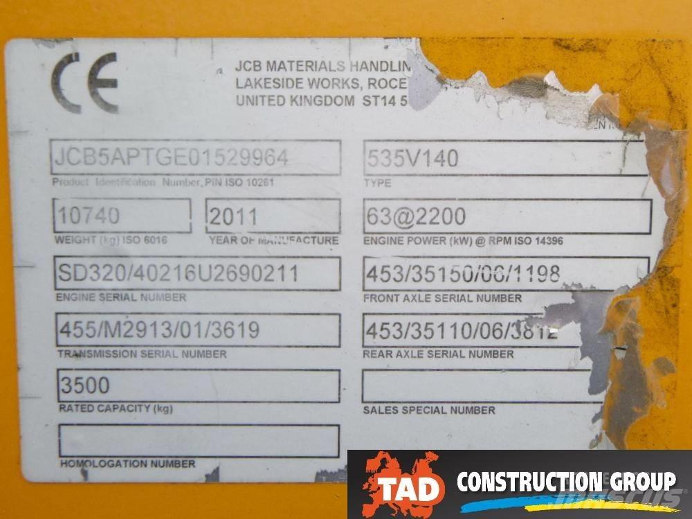 JCB 535-140 Hiviz Manipulador telescópico