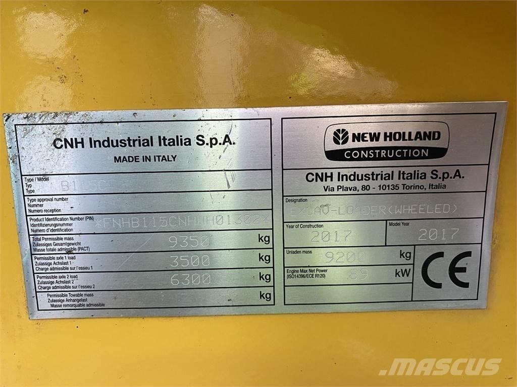 New Holland LB115 Retroescavadeiras