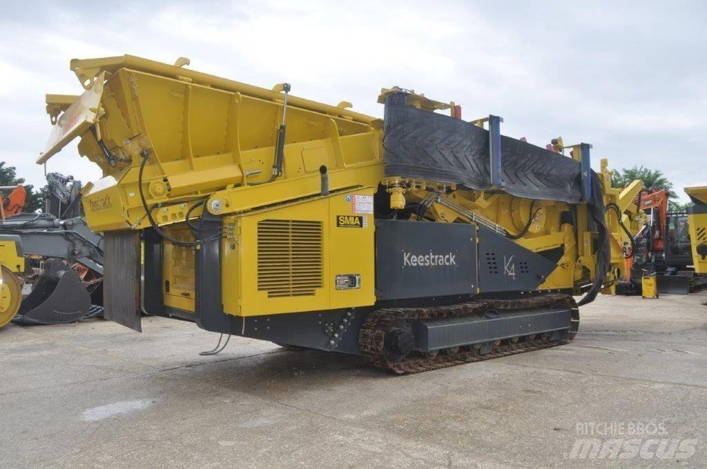 Keestrack k4 Crivos móveis