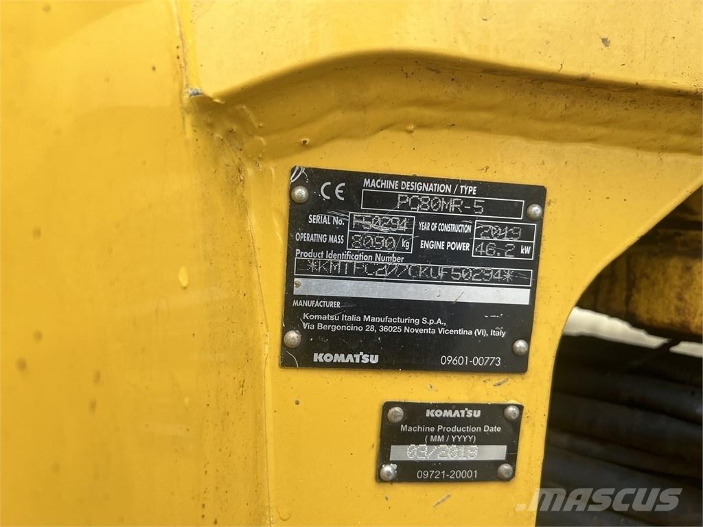 Komatsu PC 80 MR Escavadoras Midi 7t - 12t