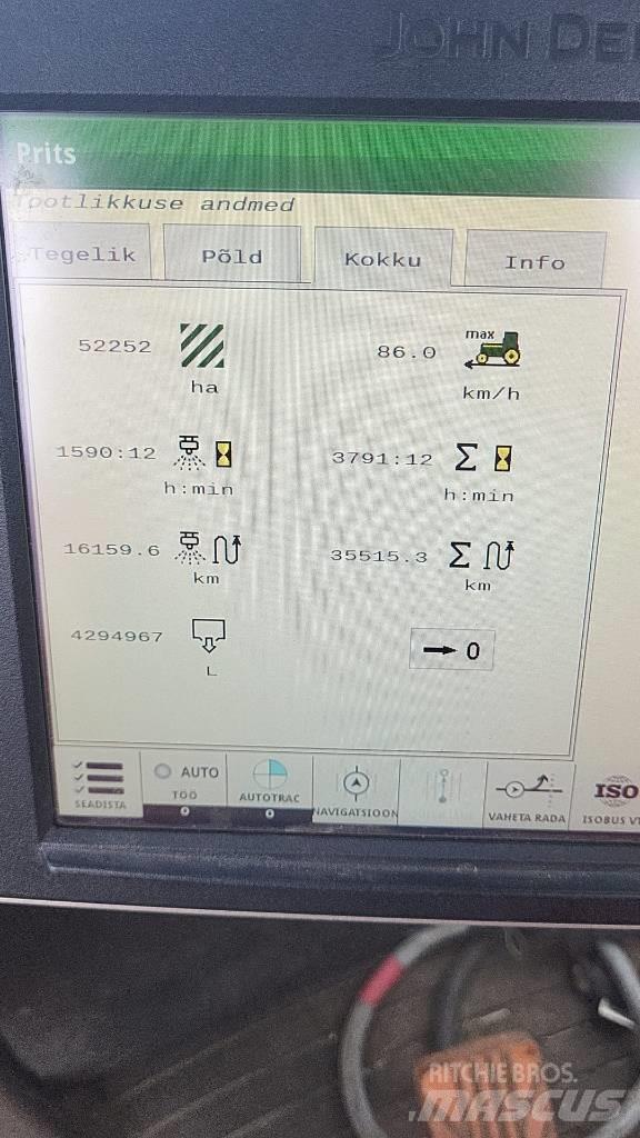 John Deere 962 i Pulverizadores rebocados