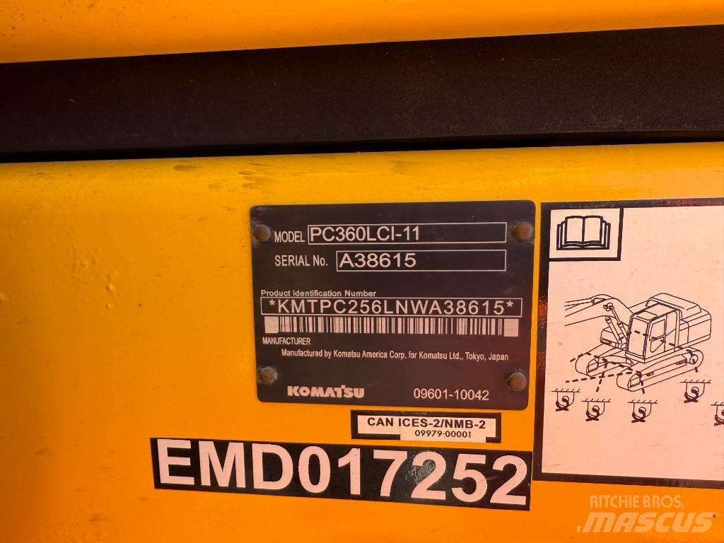 Komatsu PC360LCi-11 Escavadeiras de esteiras