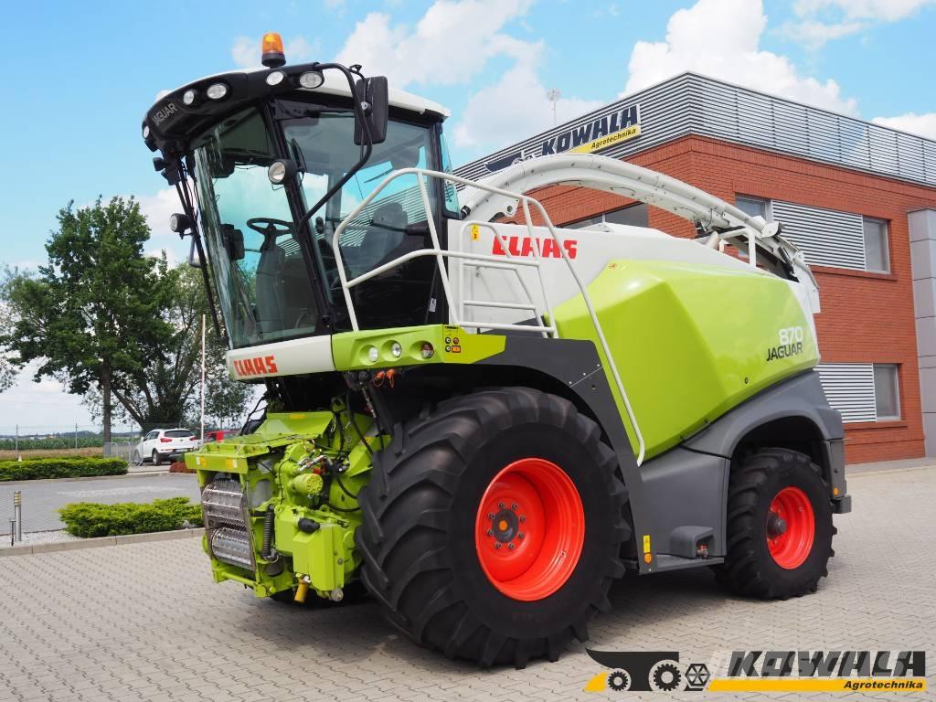 CLAAS Jaguar 870 Forrageiras auto-propulsionadas
