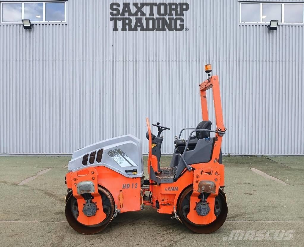 Hamm HD12 VV, Vält Cilindros Compactadores tandem
