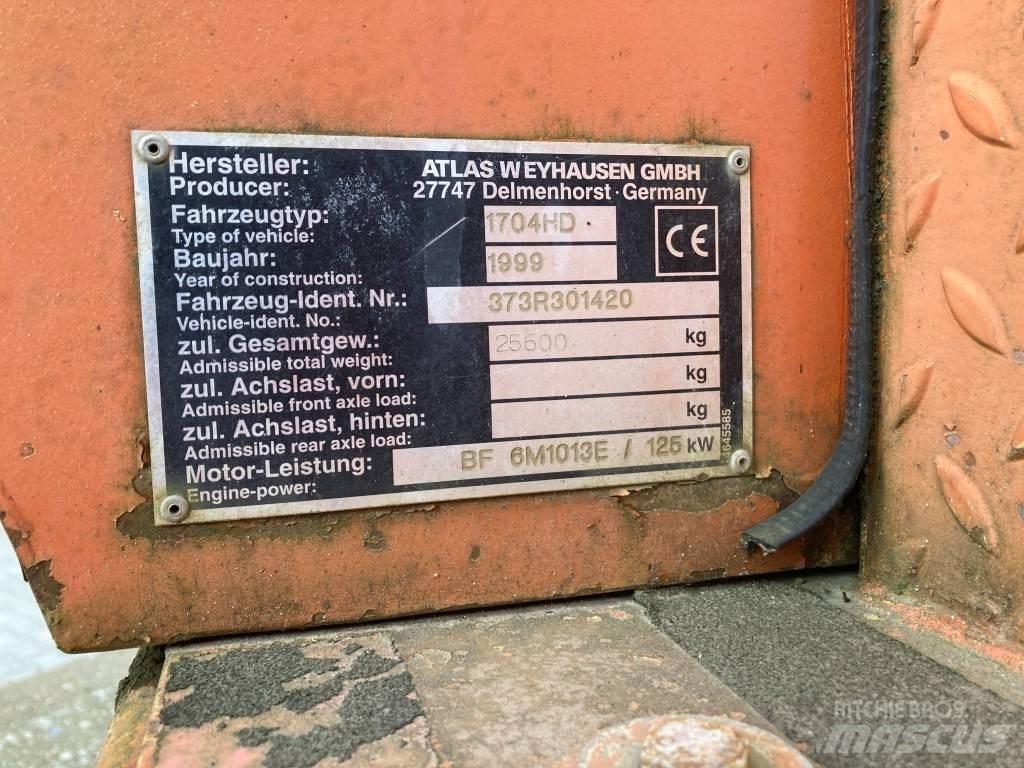 Atlas 1704 HD Escavadeiras de esteiras
