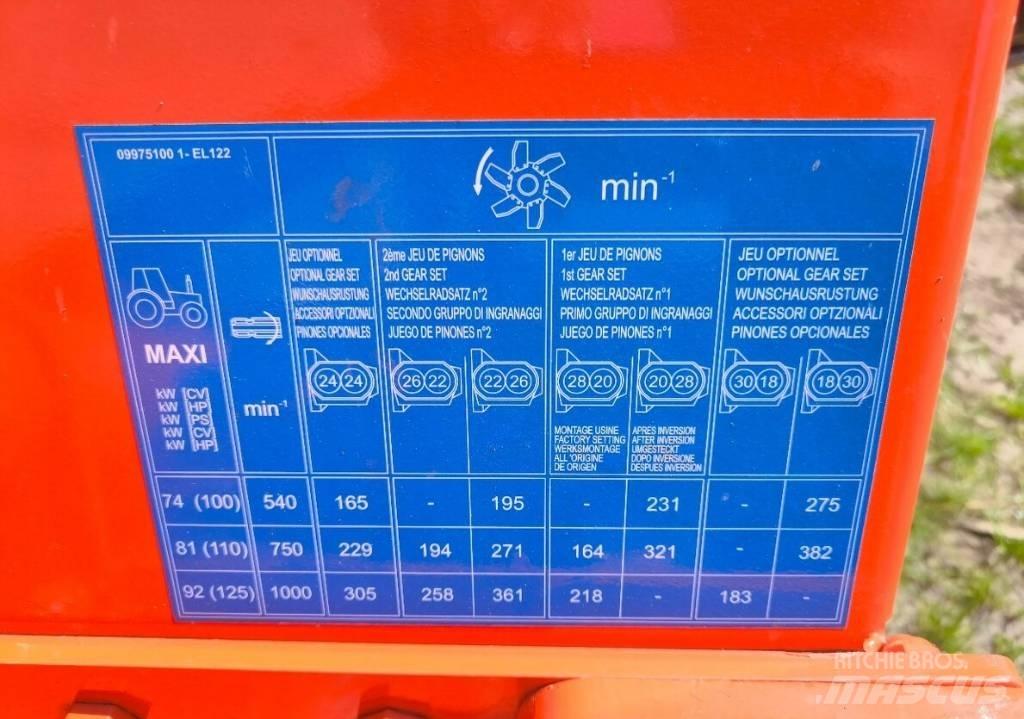Kuhn EL 122-250 Grades mecânicas e moto-cultivadores