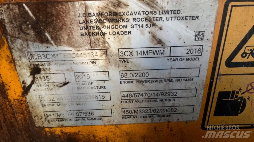 JCB 3 CX Retroescavadeiras