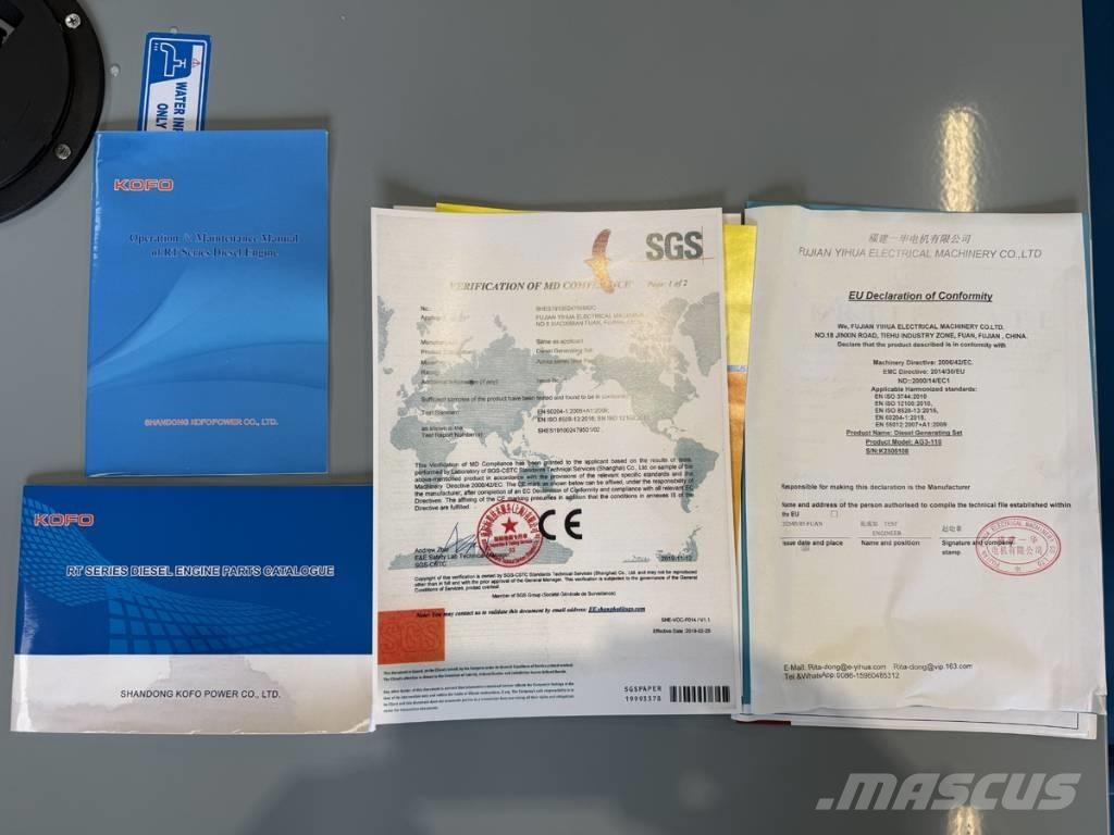 Ashita 110 kva Geradores Diesel