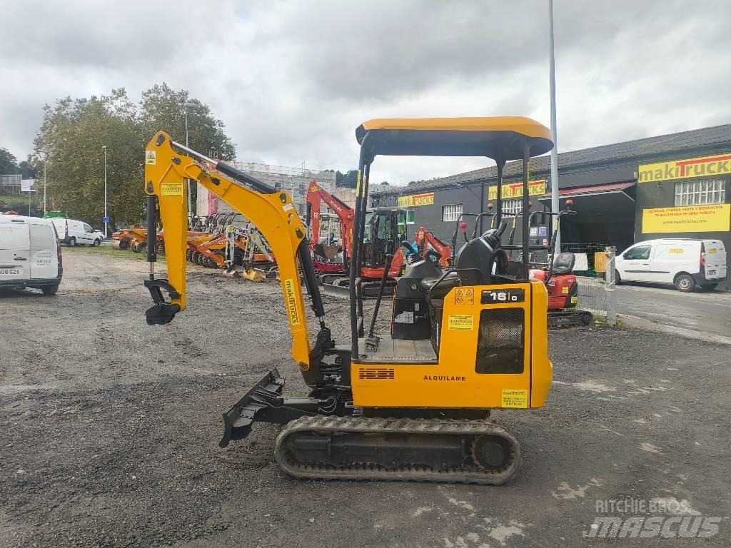 JCB 16 C-1 Miniescavadeiras