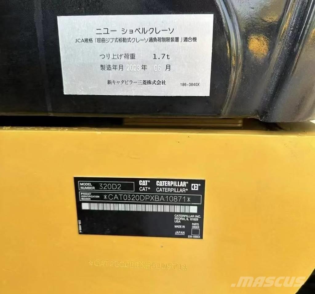 CAT 320 D Escavadeiras de esteiras