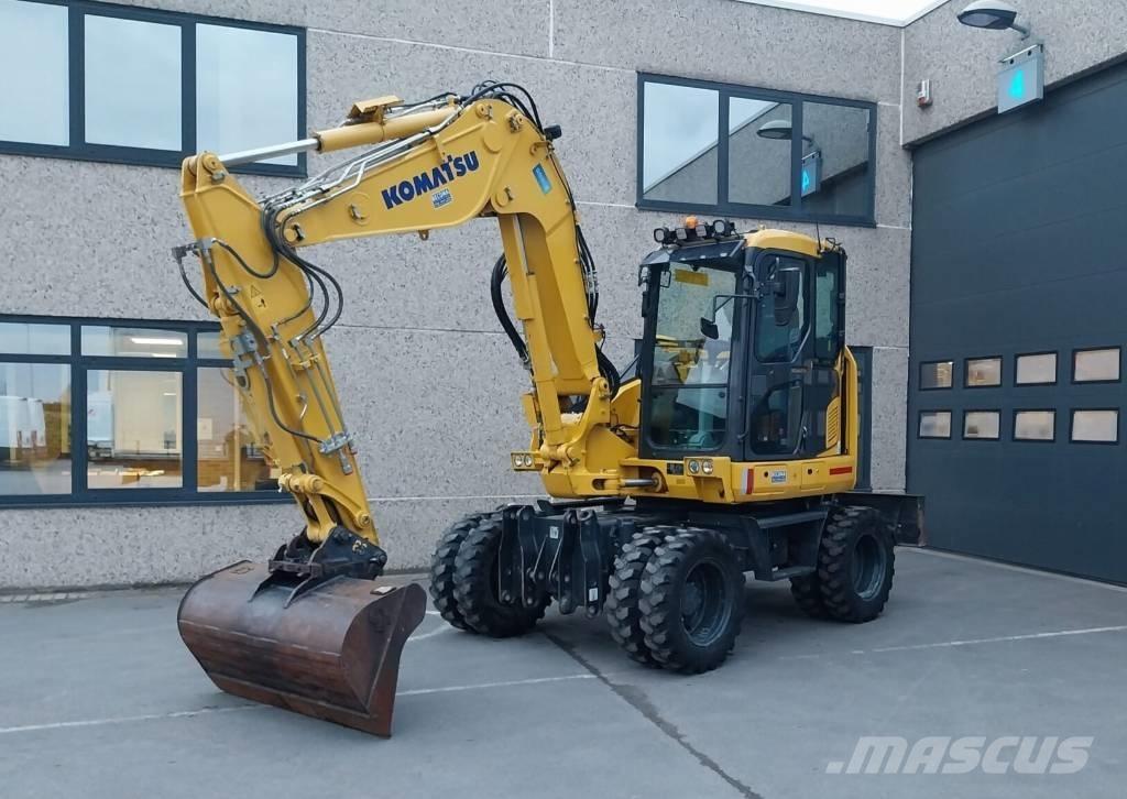 Komatsu PW 98 MR-11 Escavadoras de rodas