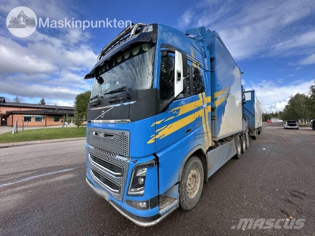 Volvo FH 16 750 Camiões Transporte Estilha de Madeira
