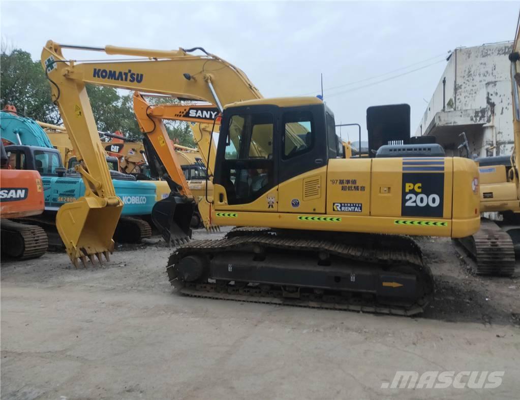 Komatsu PC200-7 Escavadeiras de esteiras
