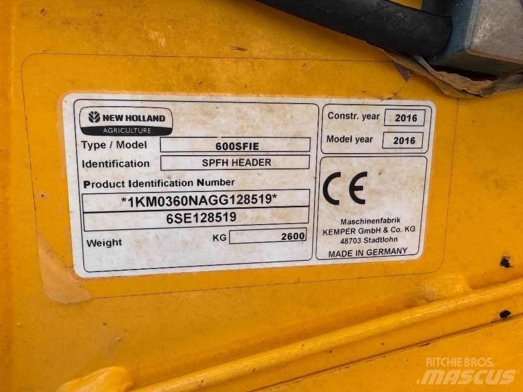 Kemper 600 SFIE Ceifeiras debulhadoras compactas