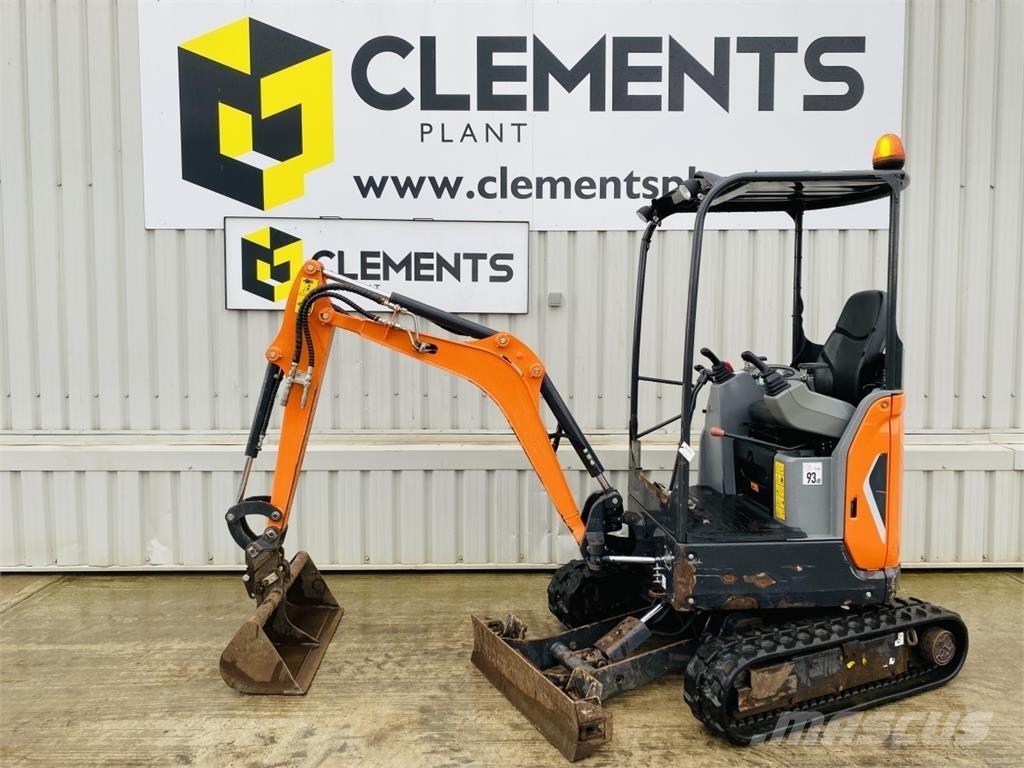 Doosan DX17Z Miniescavadeiras