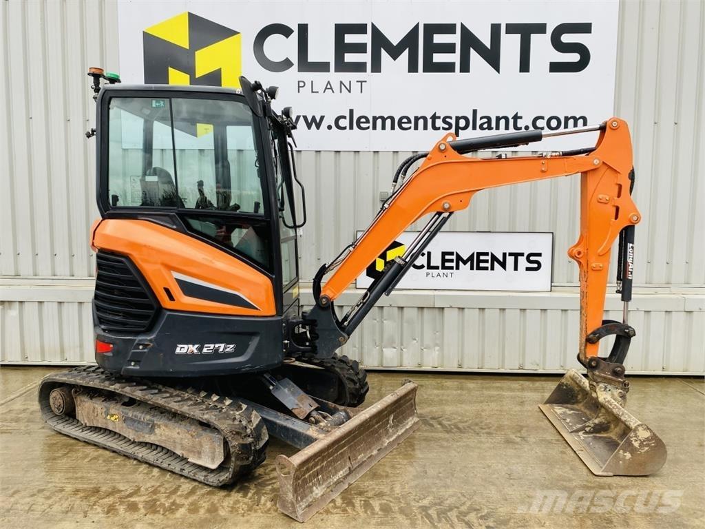 Doosan DX27Z Miniescavadeiras