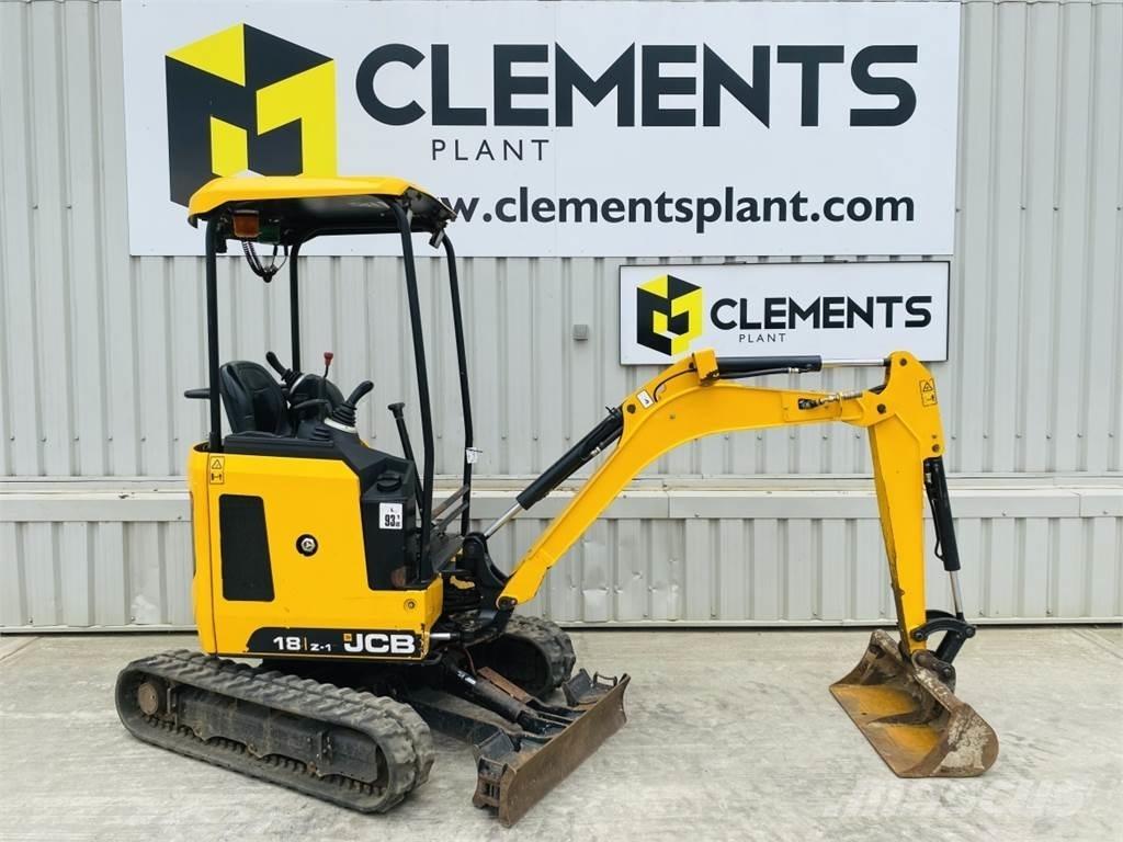 JCB 18Z-1 Miniescavadeiras