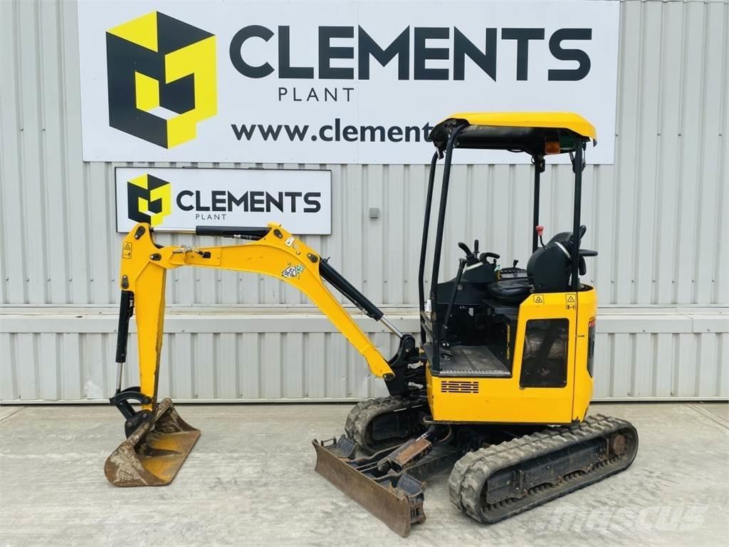 JCB 18Z-1 Miniescavadeiras