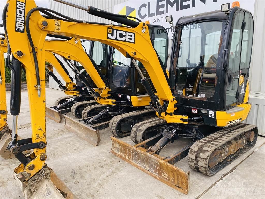 JCB 8026CTS Miniescavadeiras