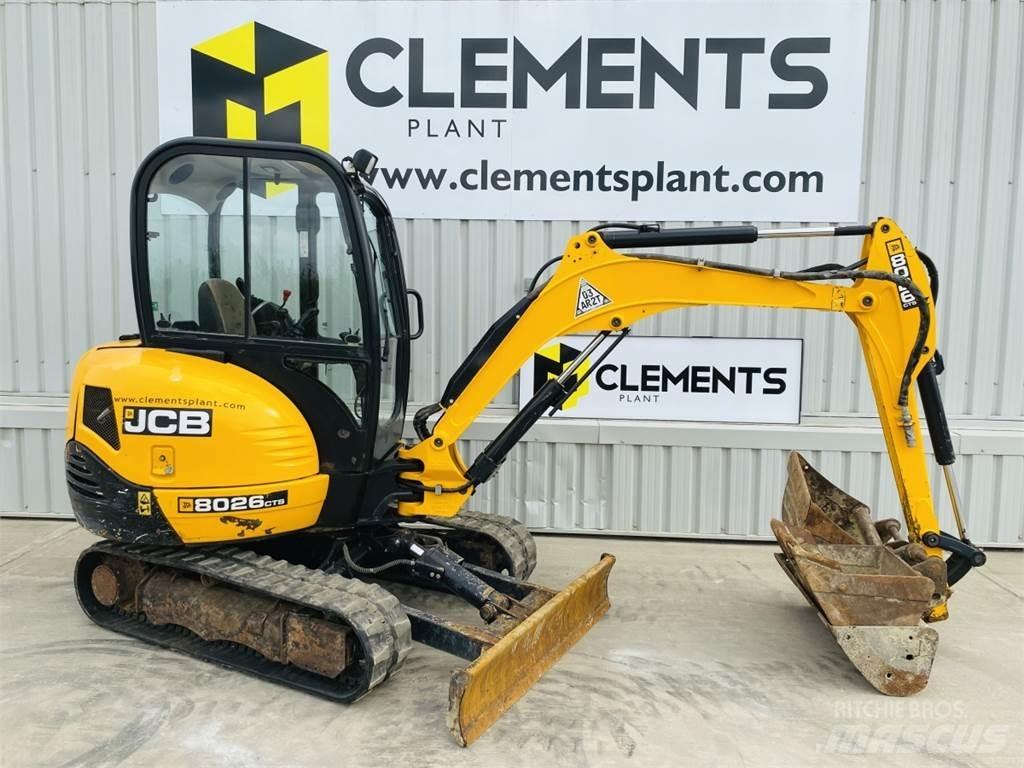 JCB 8026CTS Miniescavadeiras