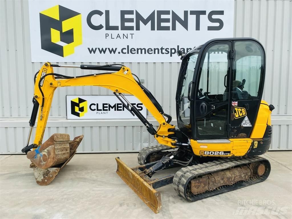 JCB 8026CTS Miniescavadeiras