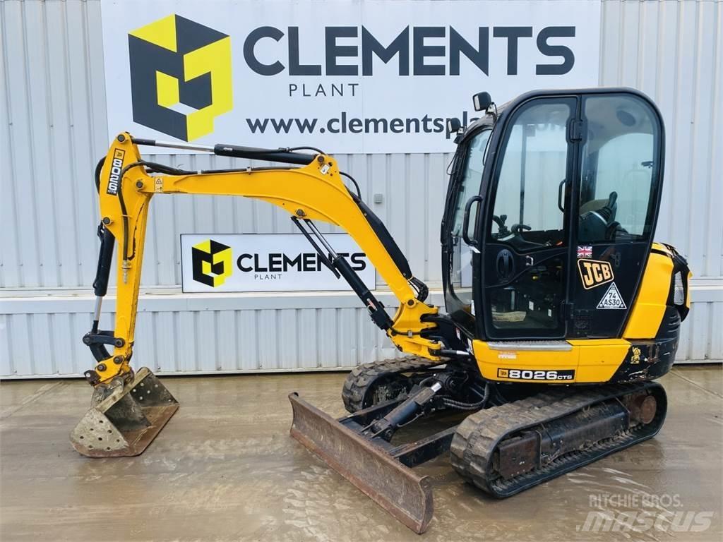 JCB 8026CTS Miniescavadeiras