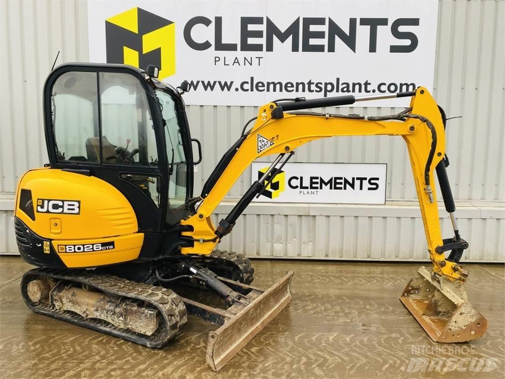 JCB 8026CTS Miniescavadeiras