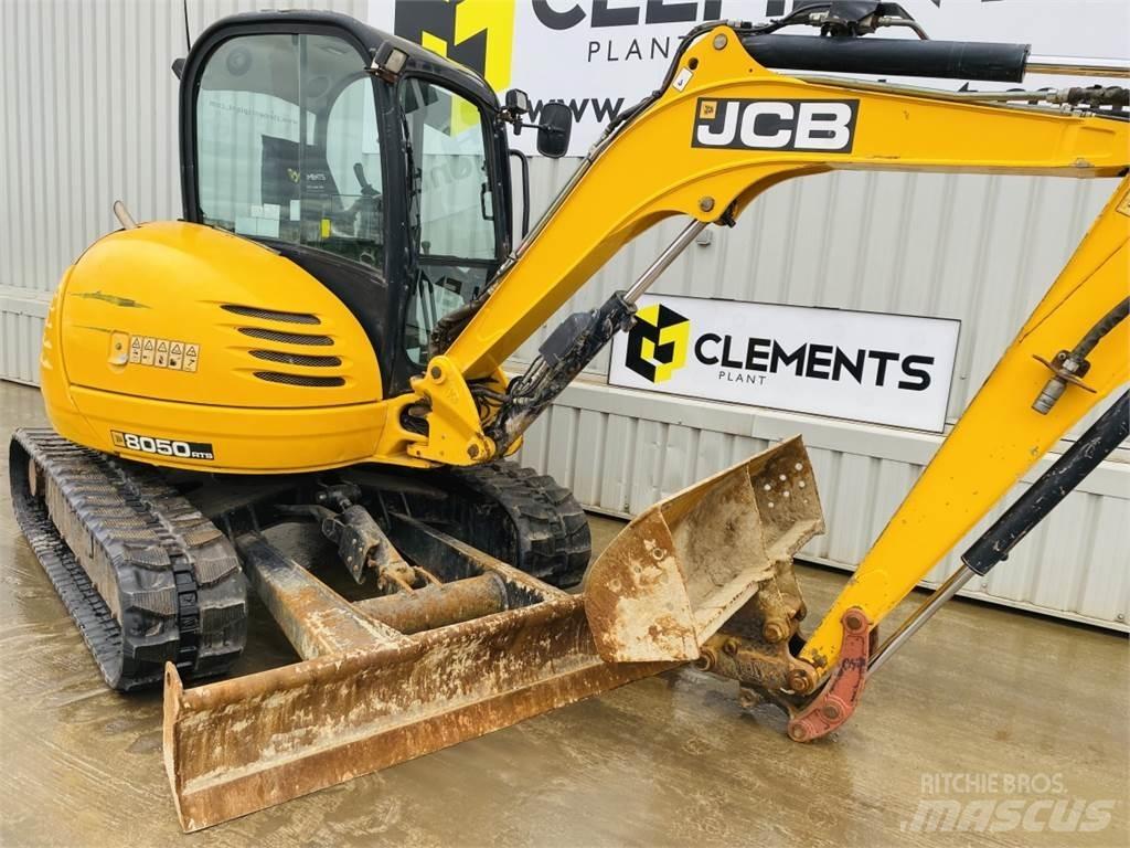 JCB 8050RTS Escavadoras Midi 7t - 12t