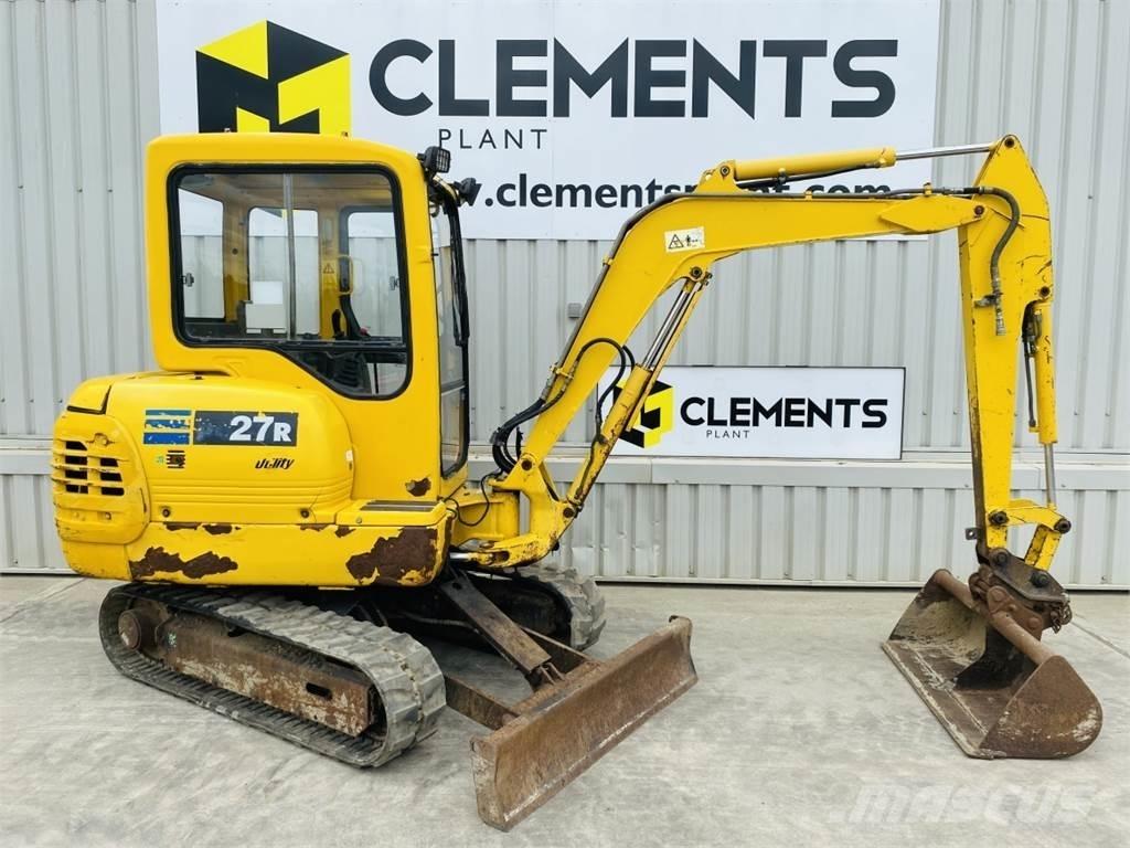 Komatsu PC27R-8 Miniescavadeiras
