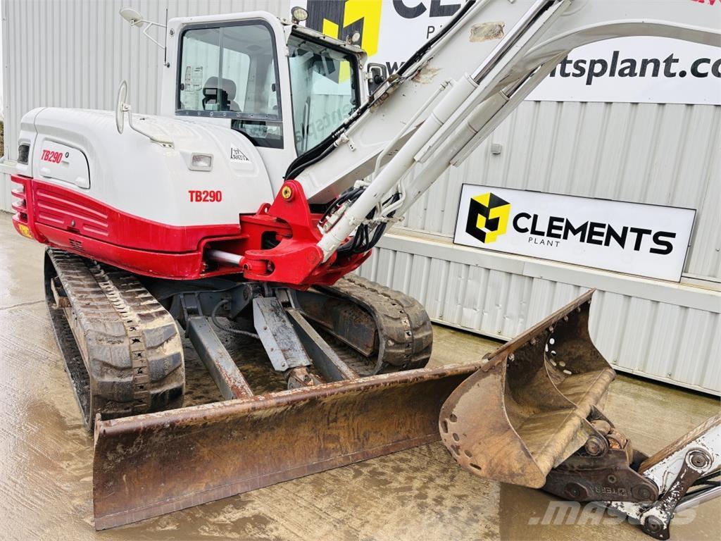 Takeuchi TB290 Escavadoras Midi 7t - 12t